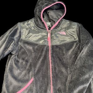 The Northface Girls Zip up Fleece